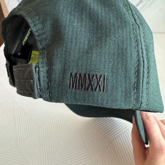 First Tactical Hat Adult Adjustable Strapback Green Logo Baseball Cap Outdoor - Picture 5 of 10